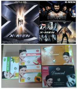 X Men Grooming Kits and Joy Facial Skin Fruits