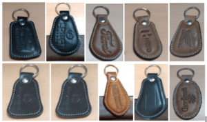 Leather Keychains