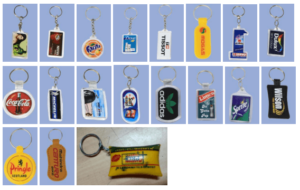 Plastic Keychains & Key rings