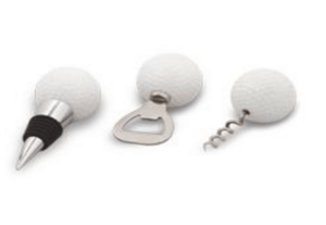 Golf personalised bar set with openers
