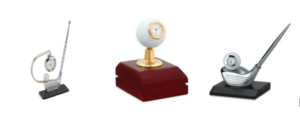 Golf Table Top Gifts with Clock