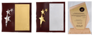 Gold and Silver Plaques