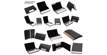 Leather, Metal & Double Sided Visiting Card Holders as Corporate Gifts