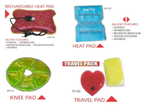 Rechargeable Heat Knee and Travel Pads