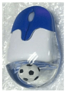 USB Wireless optical mouse with sports floater