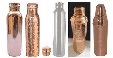 Copper Bottles, Glasses, Mugs & Jugs as Corporate Gifts