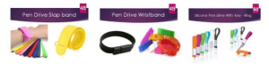 Wristband Pen Drives