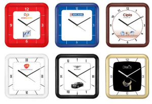 Square Wall Clocks With Rounded Edges