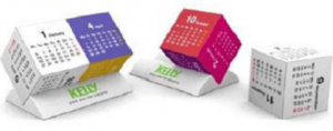 Duo Cube Calendars