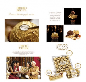 Ferrero Rocher as Golden Offering