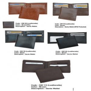Leather Gents Wallets in100 to 200 Rupees