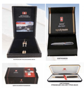 Swiss Military Box Packing Pens