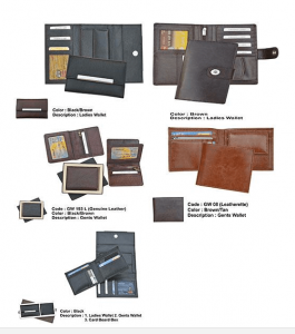 Gents and Ladies Wallet Sets