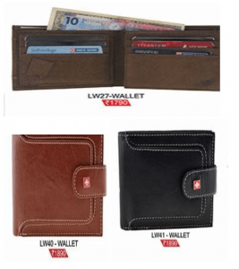ID Card Holder Leather Wallets