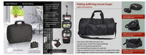 Toiletry Kit & Foldable Duffle Bag