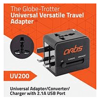 ARTIS Model UV200 as Universal Travel Adaptor