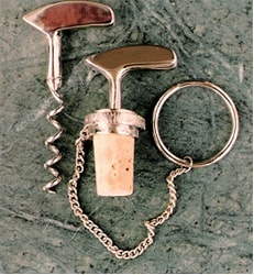 Putter Cork Screw and Wine Stopper Set