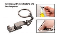 Keychain Mobile Stand and Opener