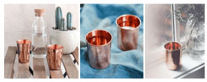 Copper Water Glasses