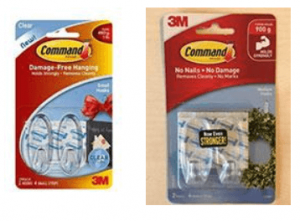 3M Hooks, Clips & Photo Frame Strips as Corporate Gifts