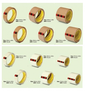 Scotch BOPP Packaging Tapes
