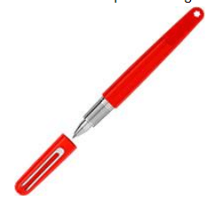 Montblanc M RED Roller Ball Pen