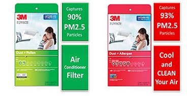 3M Respirators, AC Filters & Air Purifiers