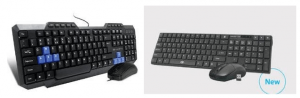 Multimedia Keyboard & Mouse Combo