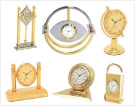Corporate Gift Brass Clocks