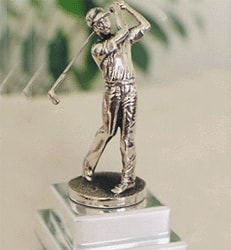 Table Top Memento Forkeen Golfer