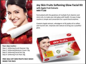 Joy Skin Fruits Facial Kits