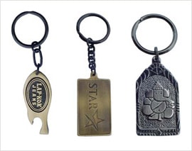 Promotional Brass Key Rings